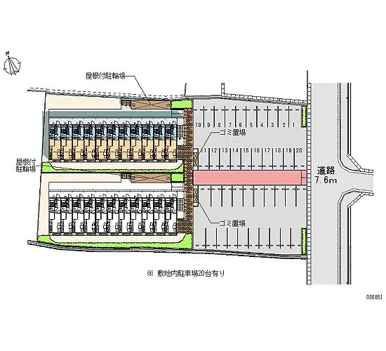 ★手数料０円★姫路市別所町佐土　月極駐車場（LP）